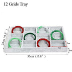 12 grids tray