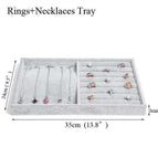 ring necklace tray