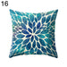 Elegant Printed Pattern Square Pillow Cover - Home Decor Piece