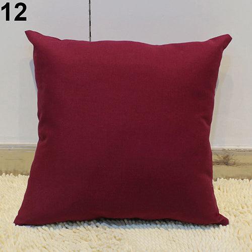 Elegant Spandex Pillow Case in Solid Color - Stylish Addition to Any Space