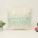 Luxurious Home Decor Pillow Cover Set with Flocked Pattern
