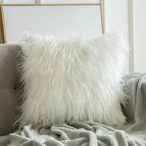 Sumptuous Faux Fur Cushion Cover Set for Elegant Home Styling