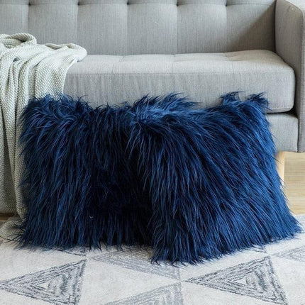 Elegant Faux Fur Cushion Covers: Sophisticated Home Decor Essentials