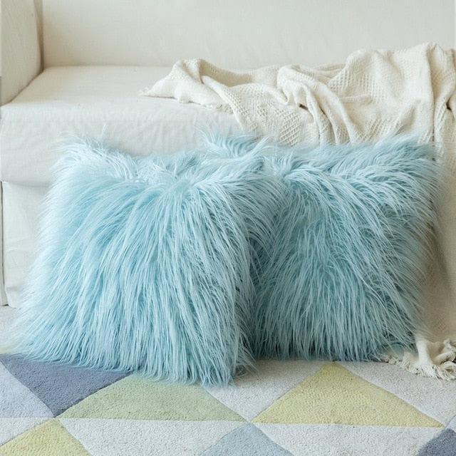 Luxe Faux Fur Pillow Covers: Elevate Your Space with Plush Elegance