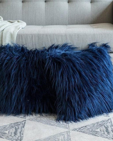 Luxurious Faux Fur Pillow Covers for Stylish Home Decor