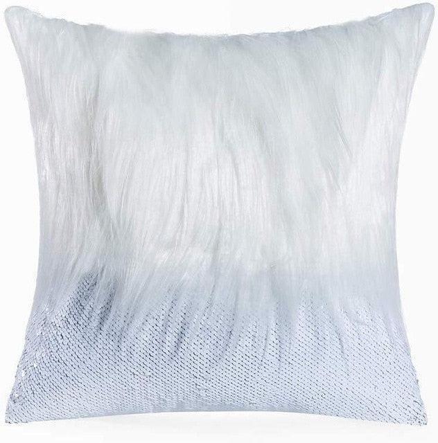 Luxurious Faux Fur Pillow Cover Set for Elegant Home Decor