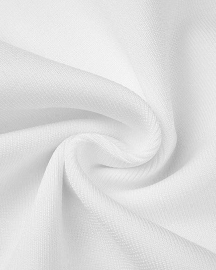 Radiant Rhinestone Tassel Cocktail Dress