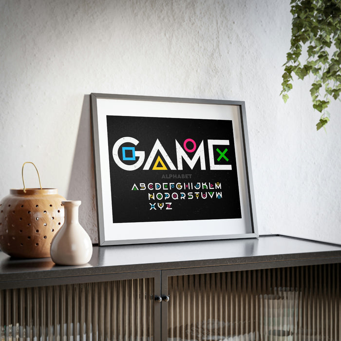 Sophisticated Framed Poster Set with Matte Finish by Maison d'Elite