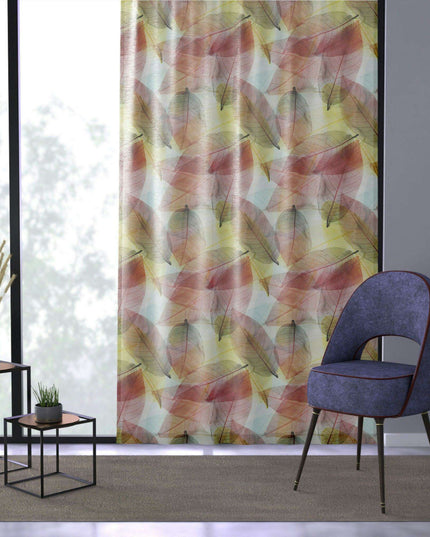 Personalized Floral Elegance Polyester Curtains - Transform Your Space
