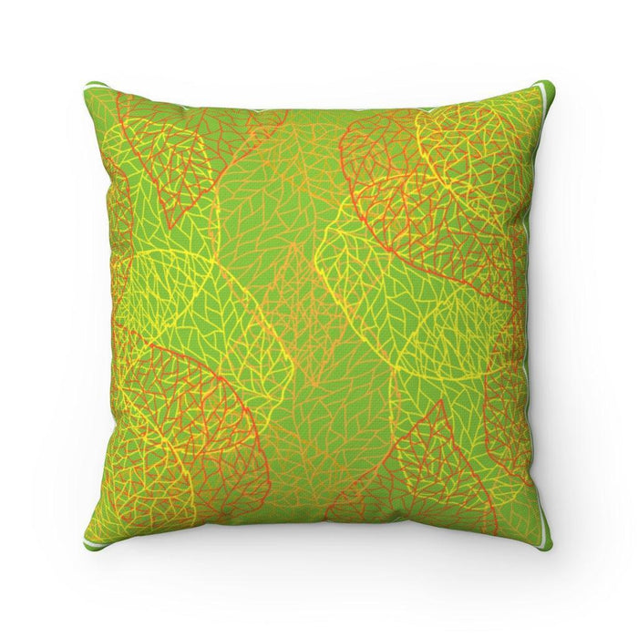 Dual-Sided Greenery Throw Pillow Cover for Chic Home Styling