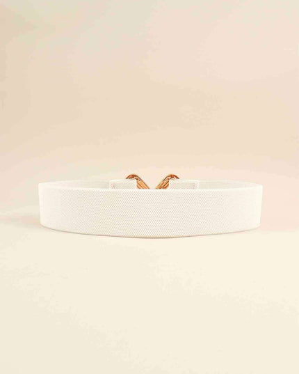 Sleek Elastic Geometric Belt Collection - Perfect for Any Occasion