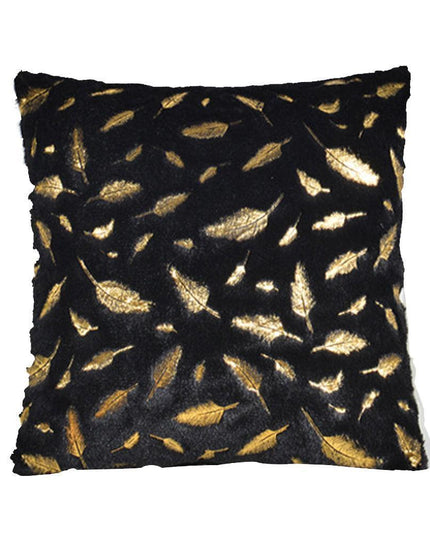 Chic Feather Motif Throw Pillow Cover for Stylish Home and Office Decor