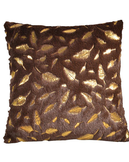 Chic Feather Motif Throw Pillow Cover for Stylish Home and Office Decor