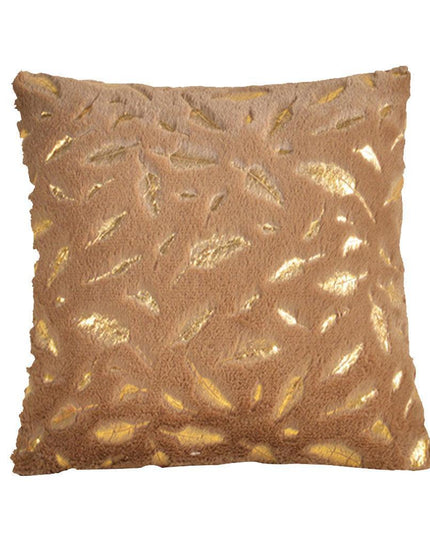 Chic Feather Motif Throw Pillow Cover for Stylish Home and Office Decor