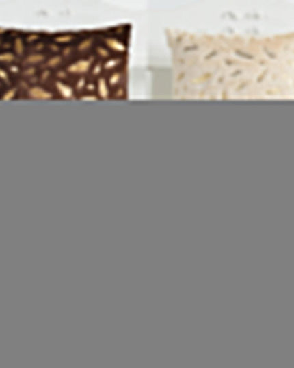 Chic Feather Motif Throw Pillow Cover for Stylish Home and Office Decor