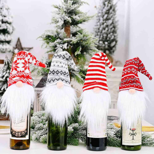 Wine Bottle Covers Set with Various Color Options