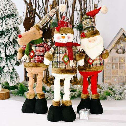 Charming Telescopic Doll Set for Joyful Holiday Celebrations
