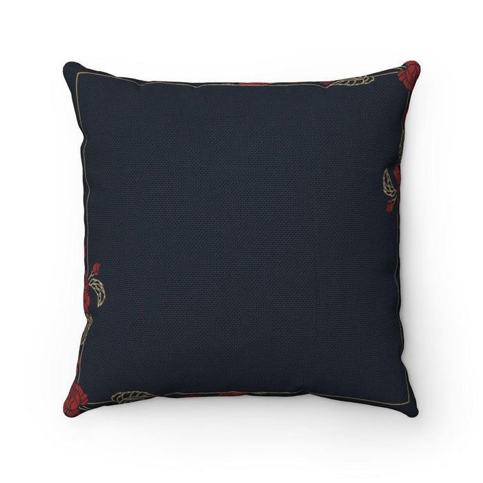 Floral Abstract Reversible Vintage Pillow Cover
