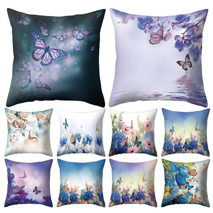 Botanical Butterfly Cushion Cover: Infuse Your Home with Nature's Charm
