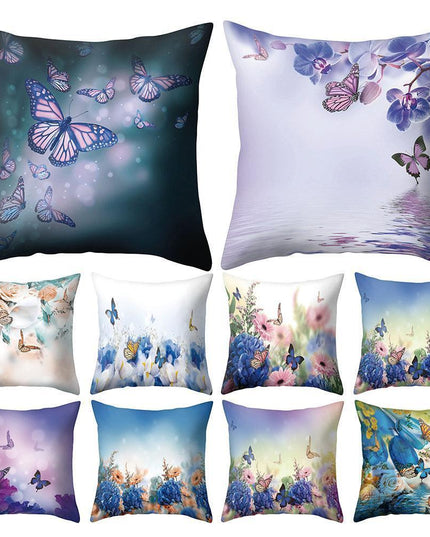 Botanical Butterfly Cushion Cover: Infuse Your Home with Nature's Charm