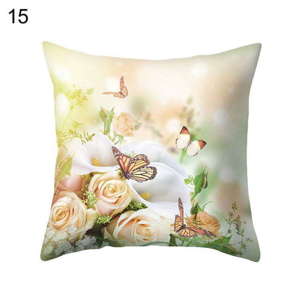 Botanical Butterfly Cushion Cover: Infuse Your Home with Nature's Charm