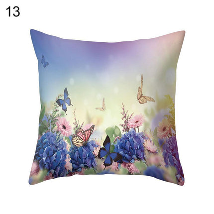 Botanical Butterfly Cushion Cover: Infuse Your Home with Nature's Charm