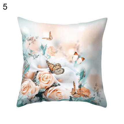 Botanical Butterfly Cushion Cover: Infuse Your Home with Nature's Charm