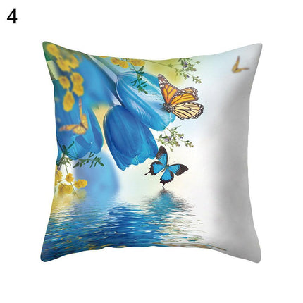 Botanical Butterfly Cushion Cover: Infuse Your Home with Nature's Charm