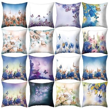 Botanical Butterfly Cushion Cover: Infuse Your Home with Nature's Charm