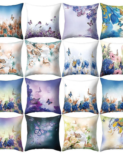 Botanical Butterfly Cushion Cover: Infuse Your Home with Nature's Charm