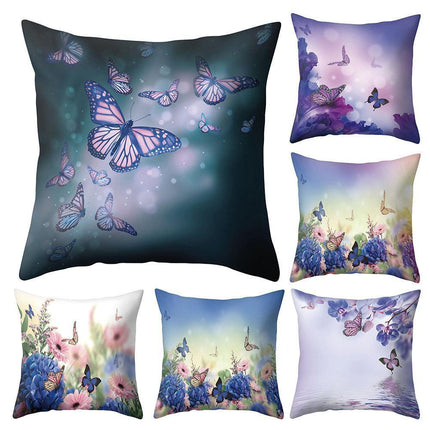 Botanical Butterfly Cushion Cover: Infuse Your Home with Nature's Charm
