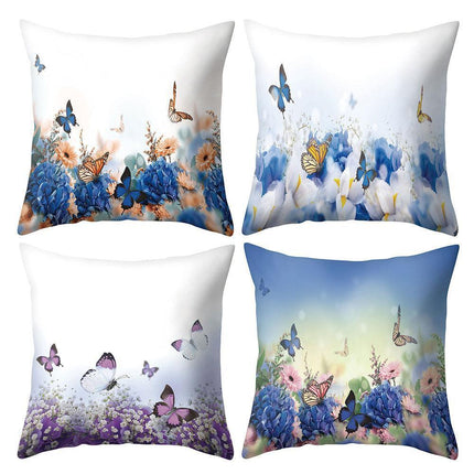 Botanical Butterfly Cushion Cover: Infuse Your Home with Nature's Charm