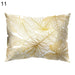 Elegant Floral Cushion Cover - Polyester Peach Skin Pillow Case