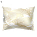 Flower Leaves Light Pillow Case - Stylish Polyester Peach Skin Cushion Cover