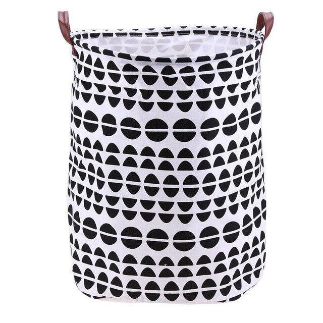 Collapsible Laundry Basket with Ample Storage and Stylish Design