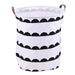 Laundry Storage Solution: Foldable Basket for Organizing Clothes and Toys