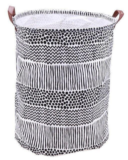 Sustainable Extra-Large Storage Bin with Collapsible Design for Streamlined Laundry Management