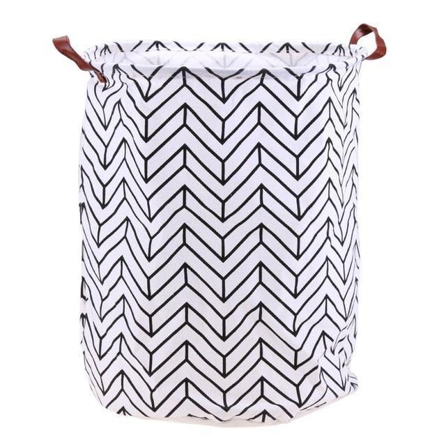 Collapsible Laundry Basket with Ample Storage and Stylish Design