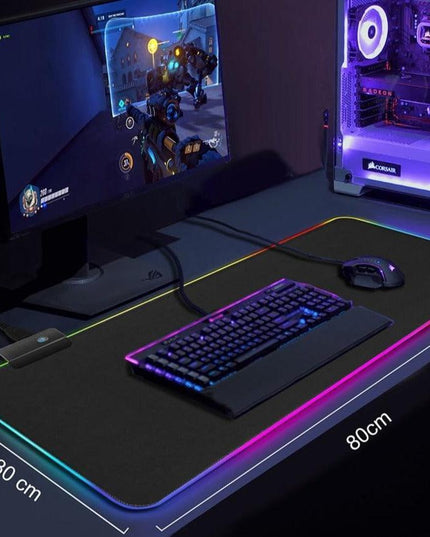 Radiation-Shielded Extra-Large LED Gaming Mousepad - Available Now with 0.55kg Weight