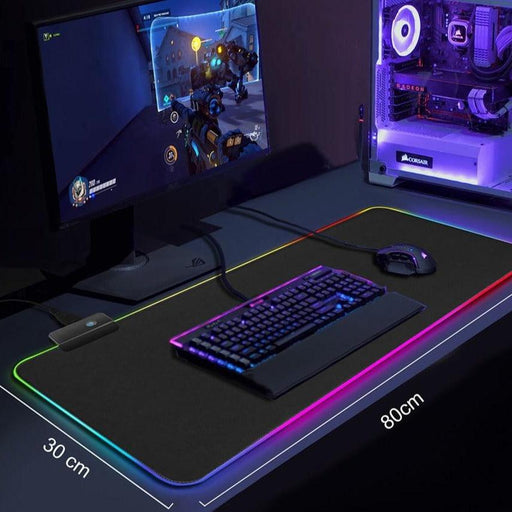 Large LED Gaming Mousepad with Radiation Protection - Stock Status - 0.55kg Package Weight