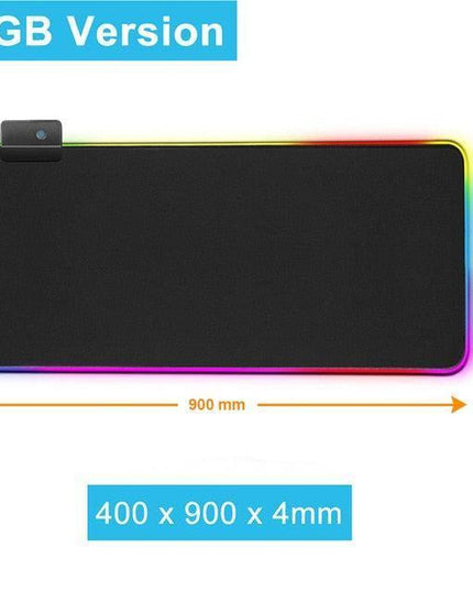 Radiation-Shielded Extra-Large LED Gaming Mousepad - Available Now with 0.55kg Weight