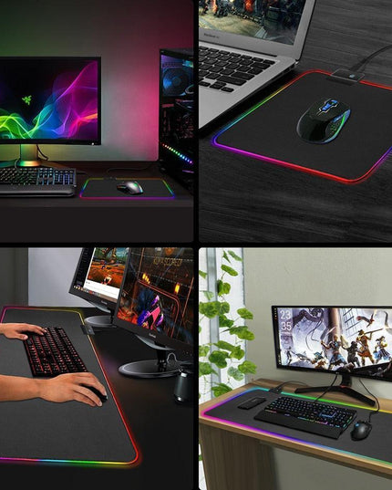 Radiation-Shielded Extra-Large LED Gaming Mousepad - Available Now with 0.55kg Weight