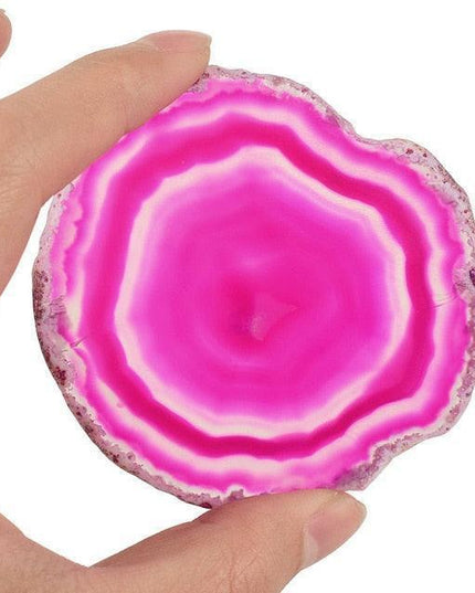 Exquisite Agate Stone Coaster Collection: Elevate Your Home Decor with Natural Elegance