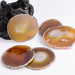 Natural Agate Gemstone Coasters - Set of Handcrafted Drink Mats