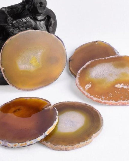 Exquisite Agate Stone Coaster Collection: Elevate Your Home Decor with Natural Elegance