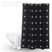 Water-Resistant Shower Curtain with Eye-Catching Geometric Design