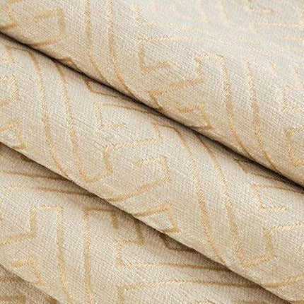Chic Geometric Jacquard Chenille Curtains for Elegant Privacy Enhancement