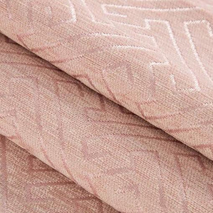 Chic Geometric Jacquard Chenille Curtains for Elegant Privacy Enhancement