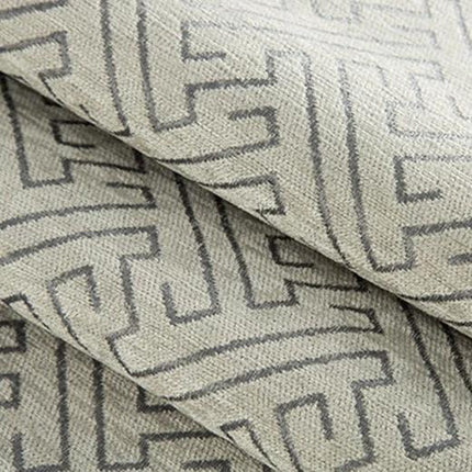 Chic Geometric Jacquard Chenille Curtains for Elegant Privacy Enhancement