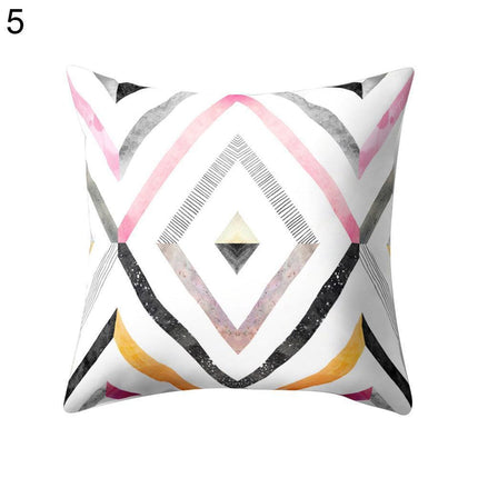 Modern Geometric Accent Pillow Cover for Chic Home Styling